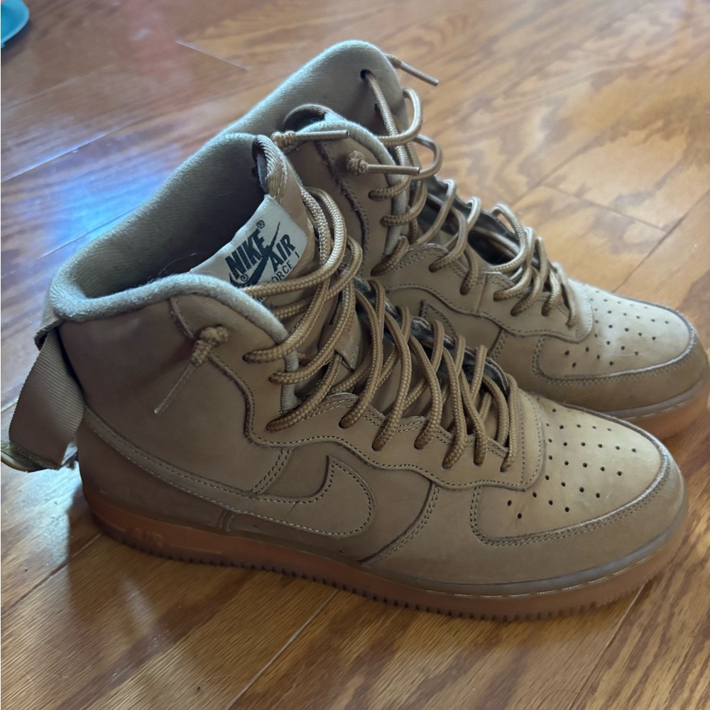 Nike Air Men's Tan High-Top Sneakers